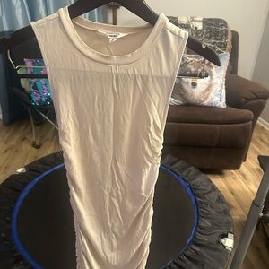 BB Dakota Cream Ribbed dress